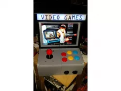 PiCade-HAT Based 10" HD Mini Bartop (Re-design)