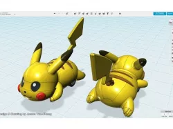 Pokémon - Pikachu pull back car toy