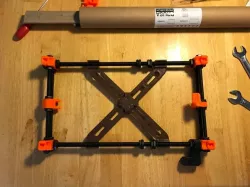 Prusa i3 MK2 - Y-Frame Assembly Helper - In Quarters - Remix