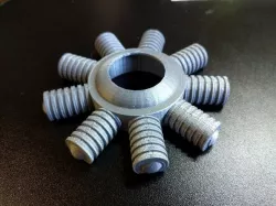 Radial Engine Dummy for RC Planes 9 Cylinder