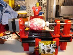 remix of Niko’s Egg-painter robot (OpenBuilds)