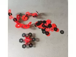 Snowflakes bricks