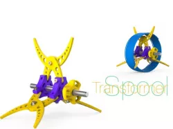 Spool transformer