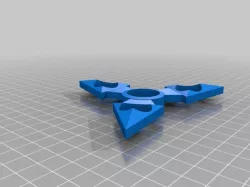 Throwing Star Fidget Spinner