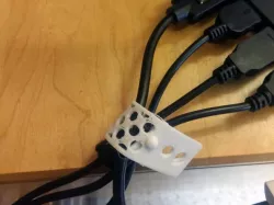 TPU cable Holder