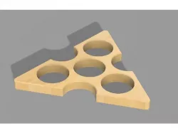 tri-angle fidget hand spinner