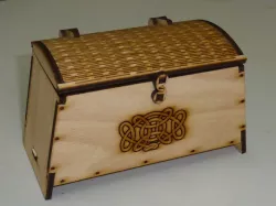 Viking Chest with lock and hinge