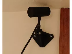 Wall-Mounted Ball-and-Socket Camera Mount