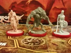 Wolfman mini, proxy for Blood Rage Kickstarter Exclusive