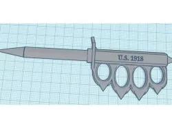 WW1 1918 Trench knife