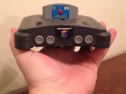 π64 (mini N64 case for RPi3 & 4)