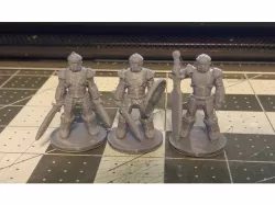 28mm Scale Miniature: General Fighter Minis