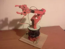 3D Printed Std Servo Robot Arm Rotary Base