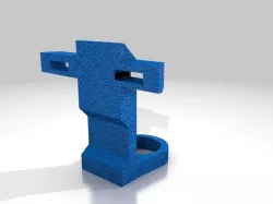 Anet A8 rear mounted Z end stop sensor
