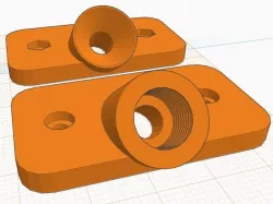 Angled Dry Box Feeder - M3 Fixation screws