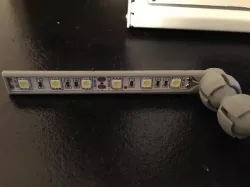 Ball and Socket LED Lamp for 10mm x 50mm LED Strip Sections