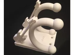 Bass Guitar Hook and Support