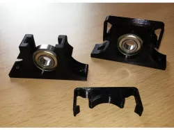 Bearing holder releasable