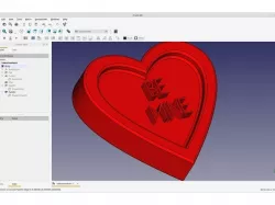 Beginner Heart Shape - FreeCAD