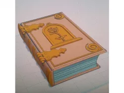 Belle Book Dice Box