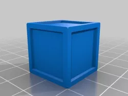 Blank Sticker Dice