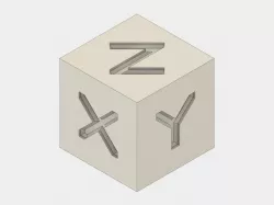Calibration Cube 20x20x20 mm