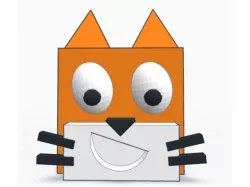 Cubic Scratch Cat