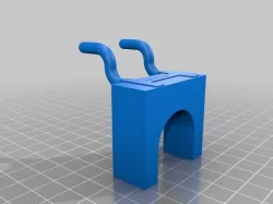 Dremel support for a Pegboard