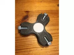 Fidget spinner for hex bolt 3/8" 1/2" UNC 16