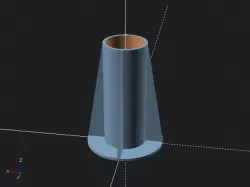 Flux syringe cap