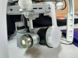 Gimbal Lock for Phantom 3 with Neewer Adapter Ring attached