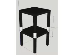 Ikea Lack Table Lifted Stacker (v2)