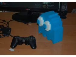 Inky Pac-Man Ghost Raspberry Pi 3 Retropie Cinu case v0.8