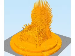 Iron Throne with another base