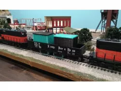 Lionel Flat Car Track Cleaner Addon