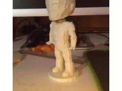 Low Poly Iron man Bobblehead