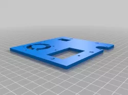 MakerSelect Wanhao Rear Plate with relay control