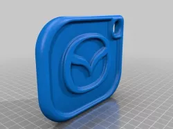 Mazda keychain