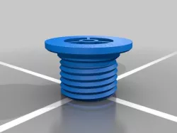 Mini filament spool skrew for 8mm threaded rod