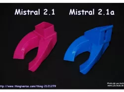 "Mistral 2.1" Extruder Cooling Duct for the Anet A8 Printer