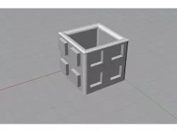 Modular Cube Planter