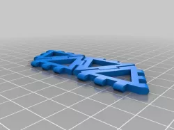 My Customized Hinge/Snap Tetrahedron Net