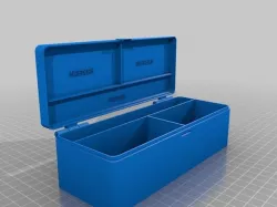 My Customized hinged box 1xN V2 for insulin and stuff