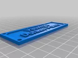 My Customized Two Line Customised Railway Signs