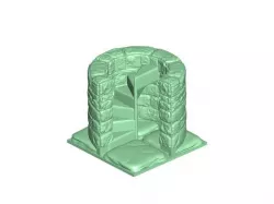 OpenForge 2.0 MAG Corner Spiral Stair