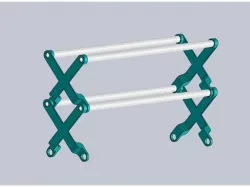 Pergo 1/2" PVC Exapandable Shoe Rack