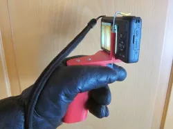 Pistol handle for pocket or action camera