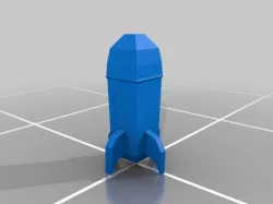 Poly Rocket Ship