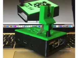 Raspberry Pi 3 case with camera mount