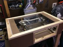 Recycled Prusa CoreXY Laser Cutter